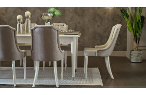 Обеденный стол раздвижной Gravita (Гравита) GRAV-14 слоновая кость Обеденный стол раздвижной Gravita (Гравита) GRAV-14 слоновая кость