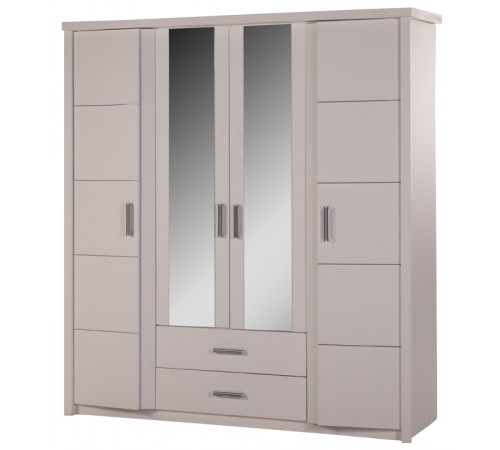 Четырехстворчатый шкаф Мира MIRA-20 белый