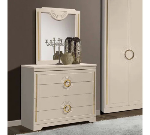 Спальный гарнитур Бодрум (белый,серый,капучино)