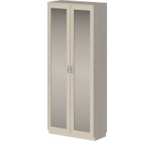 Шкаф двустворчатый для одежды с зеркалом в прихожую Валенсия ВС-204.02