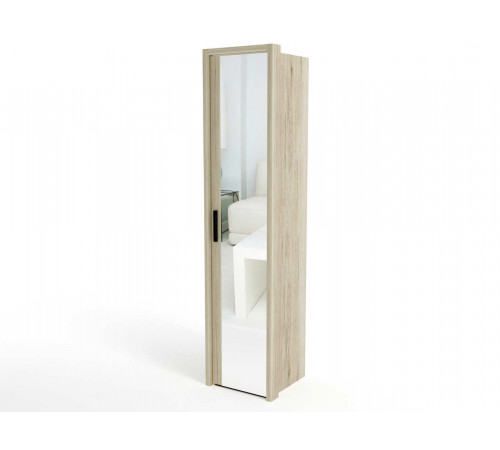 Шкаф-пенал для одежды СМ-10 Мале с зеркалом