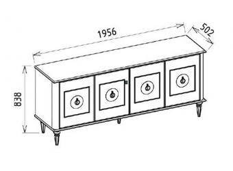 Буфет Мистраль (Mistral) MIST-10